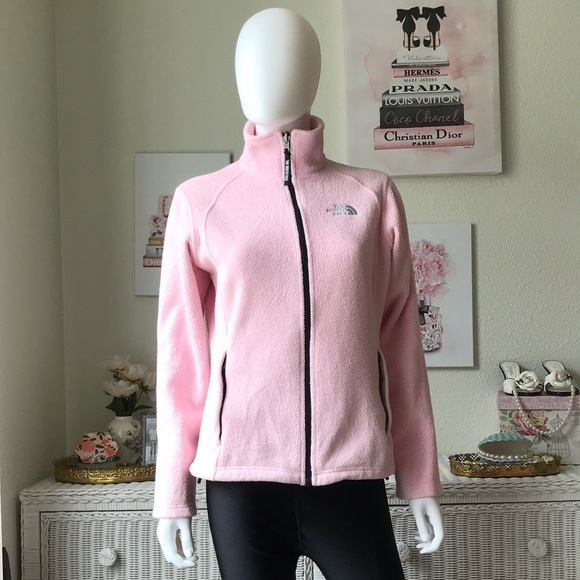 The North Face Jackets & Blazers - The North Face polartec pink fleece jacket Small